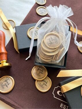 Coach Ltd Ed Reseller Packaging | Peel & Stick Wax Seals | Packaging Supplies